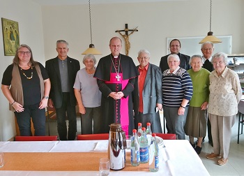 Foto von Weihbischof W&ouml;rner im Christk&ouml;nigs-Institut